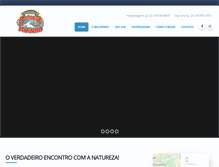 Tablet Screenshot of hotelcachoeiradomoinho.com.br